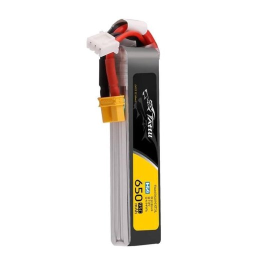 Bateria Lipo Tattu 2S 650mAh 95C 7.6V HV XT30 Long-Pack