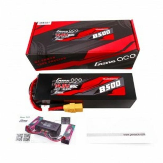 Batteria Gens Ace GEA854S60X9GT 8500mAh 14.8V 60C LiPo XT90