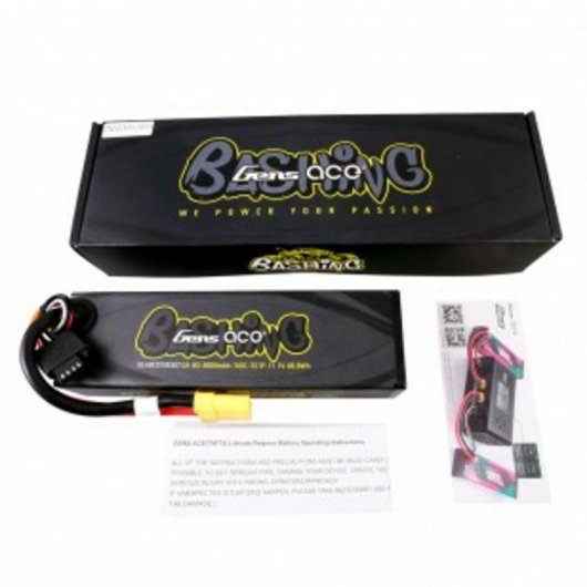 Batterie Gens Ace G-Tech 8000mAh 11.1V 3S1P LiPo EC5 pour RC