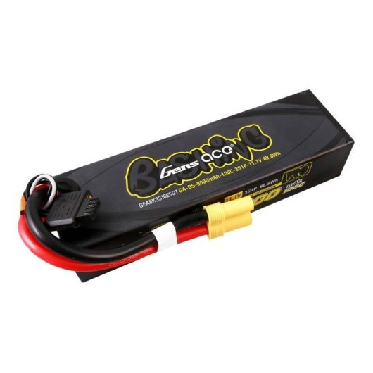 Batterie Gens Ace G-Tech 8000mAh 11.1V 3S1P LiPo EC5 pour RC