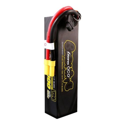 Batterie Gens Ace G-Tech 8000mAh 11.1V 3S1P LiPo EC5 pour RC