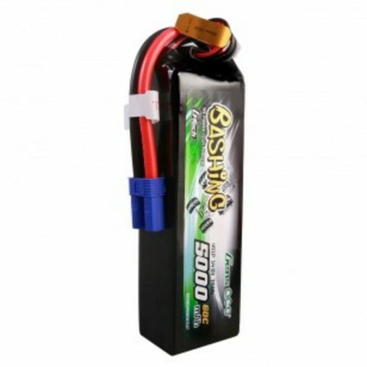 Batterie Gens ace GEA504S60E5GT 5000mAh 14.8V LiPo 4S1P 60C EC5