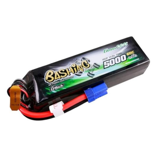 Batterie Gens ace GEA504S60E5GT 5000mAh 14.8V LiPo 4S1P 60C EC5