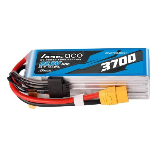 Batteria Gens Ace G-Tech 3700mAh 22.2V 60C 6S1P XT90