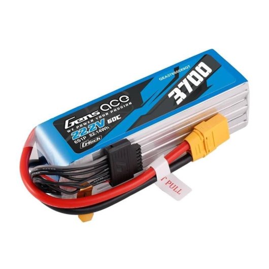 Batteria Gens Ace G-Tech 3700mAh 22.2V 60C 6S1P XT90