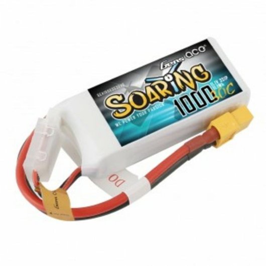 Batería Gens ace GEA103S30X6GT 1000mAh 11.1V 3S LiPo RC