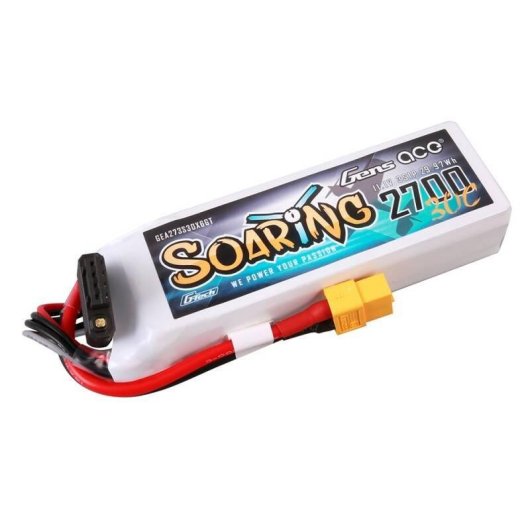 Batteria Gens ace G-Tech Soaring 2700mAh 11.1V 30C 3S1P LiPo