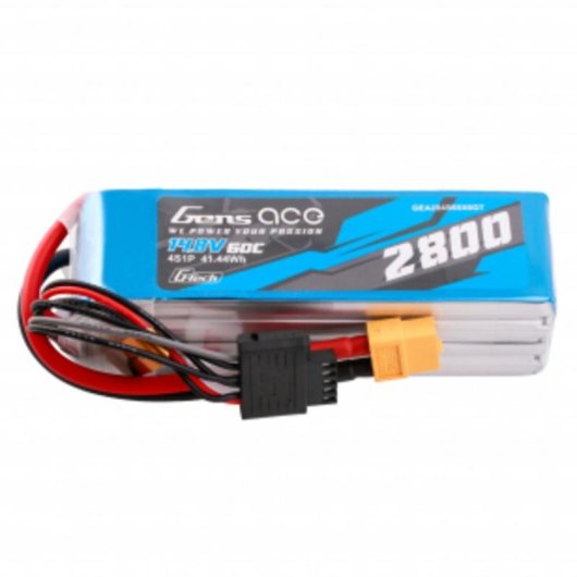 Batteria Gens ace GEA284S60X6GT 2800mAh 14.8V 60C LiPo XT60
