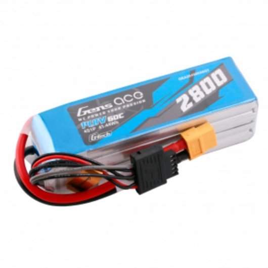 Batteria Gens ace GEA284S60X6GT 2800mAh 14.8V 60C LiPo XT60