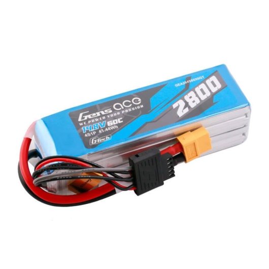Batteria Gens ace GEA284S60X6GT 2800mAh 14.8V 60C LiPo XT60