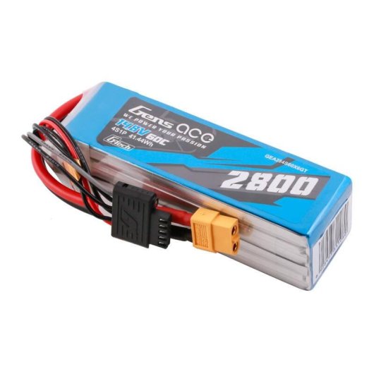 Batteria Gens ace GEA284S60X6GT 2800mAh 14.8V 60C LiPo XT60