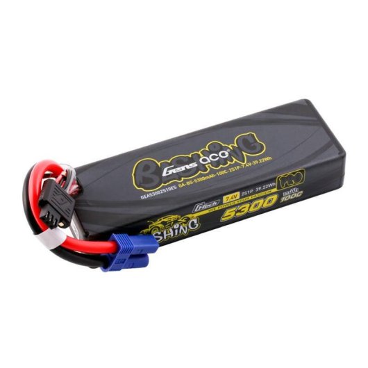 Bateria Gens Ace GEA53002S10E5 5300mAh 7.4V 100C 2S1P LiPo EC5