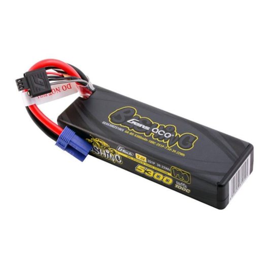 Bateria Gens Ace GEA53002S10E5 5300mAh 7.4V 100C 2S1P LiPo EC5