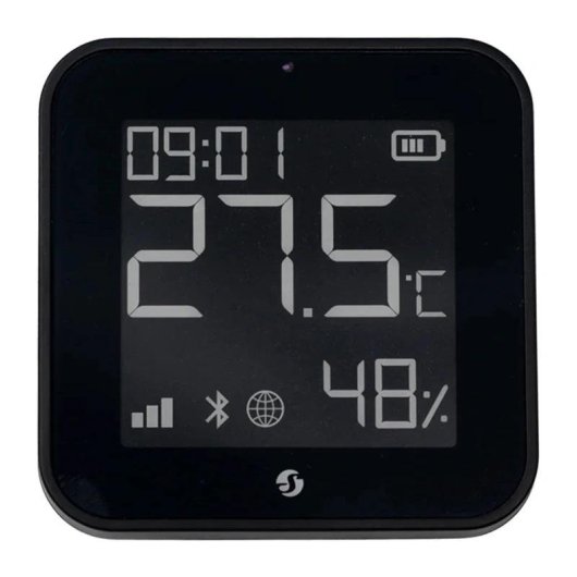 Sensor de Temperatura y Humedad Shelly BLU H&T Display Zigbee Bluetooth
