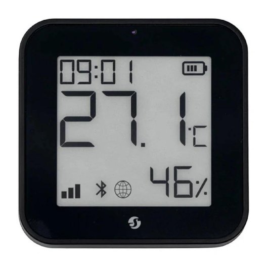 Sensor de Temperatura y Humedad Shelly BLU H&T Display Zigbee Bluetooth