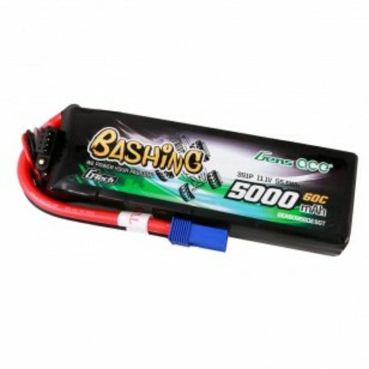 Batterie Gens ace GEA503S60E5GT LiPo 5000mAh 11.1V 60C 3S EC5