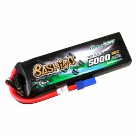 Batterie Gens ace GEA503S60E5GT LiPo 5000mAh 11.1V 60C 3S EC5