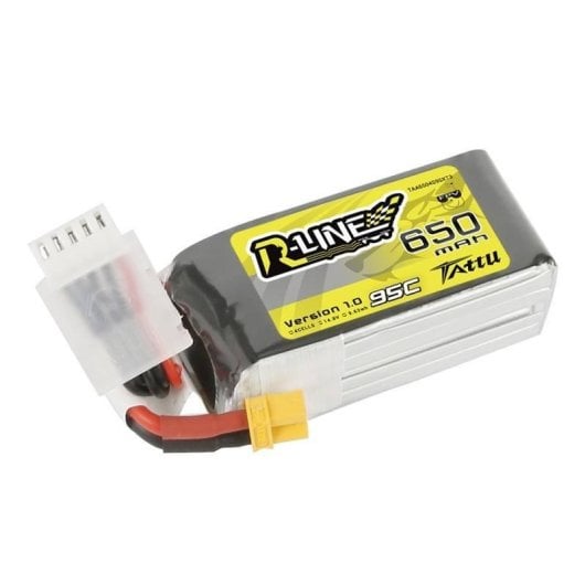 Batería Tattu R-Line 650mAh 14,8V 95C 4S1P XT30 para drones