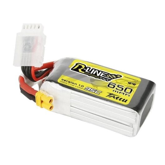Batería Tattu R-Line 650mAh 14,8V 95C 4S1P XT30 para drones