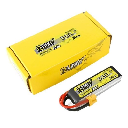 Batterie Tattu R-Line 550mAh 7.4V 95C 2S1P XT30 pour drones