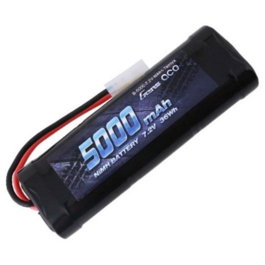 Batería Gens Ace 5000mAh 7.2V NiMH Tamiya para RC
