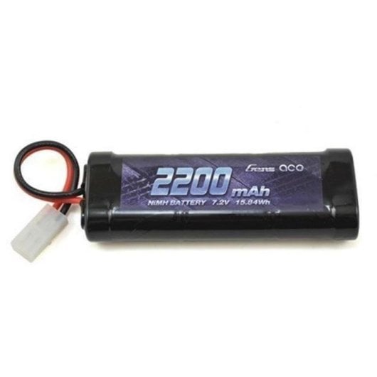 Batería Gens Ace 2200mAh 7.2V NiMH Tamiya para RC