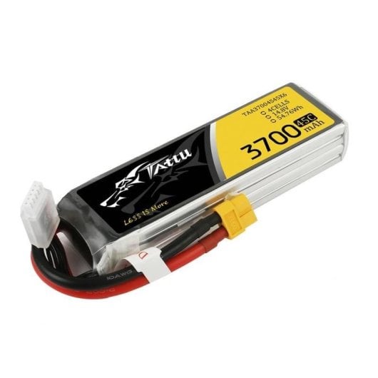 Batterie Tattu 3700mAh 14.8V 4S LiPo 45C pour RC