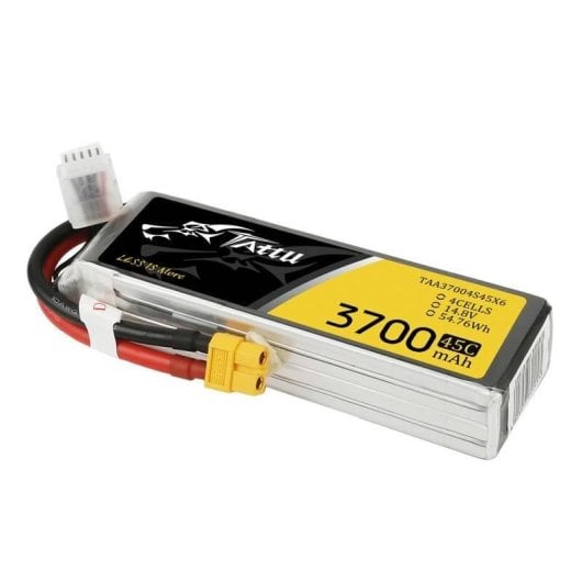 Batterie Tattu 3700mAh 14.8V 4S LiPo 45C pour RC