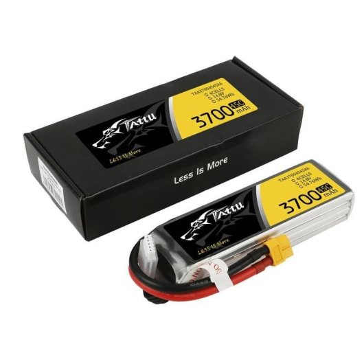 Batterie Tattu 3700mAh 14.8V 4S LiPo 45C pour RC