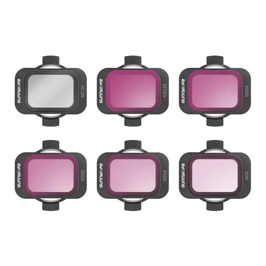 Filtros Sunnylife MCUV ND8/16/32/64/128 para DJI Avata 2