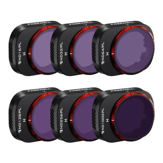 Filtri Giorno Luminoso Freewell per DJI Mini 4 Pro (6 pezzi)