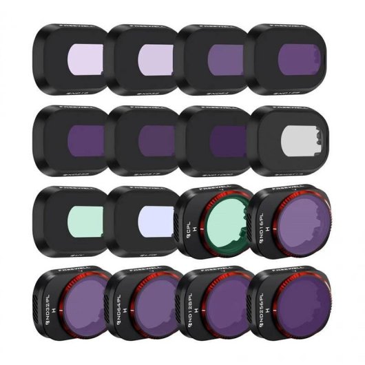 Set mit 16 Freewell FW-MN4-MEGA Filtern für DJI Mini 4 Pro