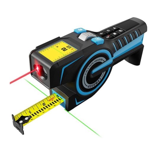 Medidor a laser Mileseey DTX 10 com fita de 100 metros