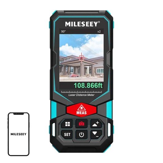 Distancímetro Laser Mileseey S7 100m Ecrã 2.4 Polegadas IP65