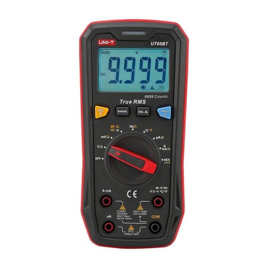 Multímetro Digital Bluetooth UNI-T UT60BT True RMS