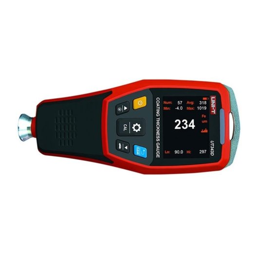 Medidor de espesor de pintura UNI-T UT343D TFT color 1250 µm