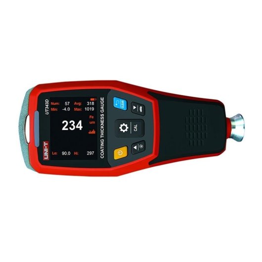Medidor de espesor de pintura UNI-T UT343D TFT color 1250 µm