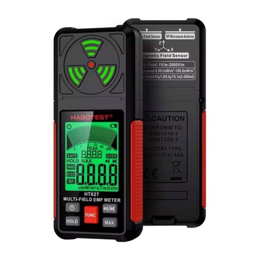 Medidor de campos electromagnéticos Habotest HT627