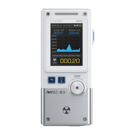 Detector multifuncional de radiación ionizante FNIRSI GC-03 WT