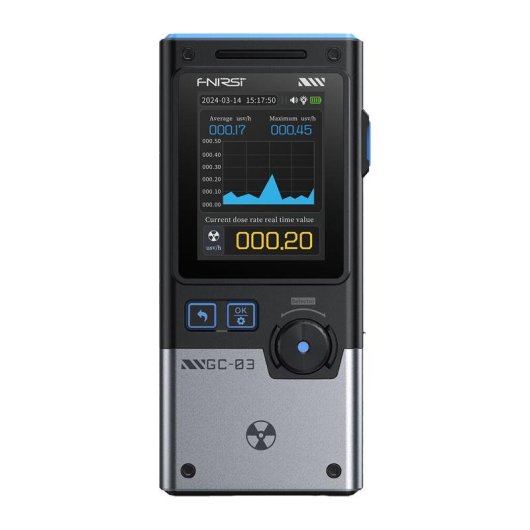 Rilevatore multifunzione di radiazioni ionizzanti FNIRSI GC-03 BK