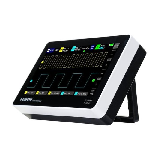 Osciloscopio Portátil FNIRSI 1013D 7" 2 Canales 100 MHz 1 GSa/s