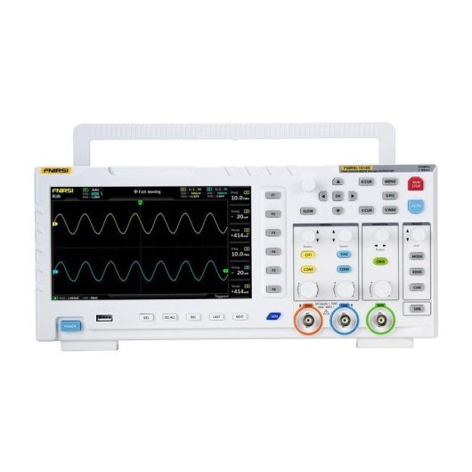 Osciloscopio FNIRSI 1014D 2 en 1 100 MHz 1 GSa/s 7" LCD
