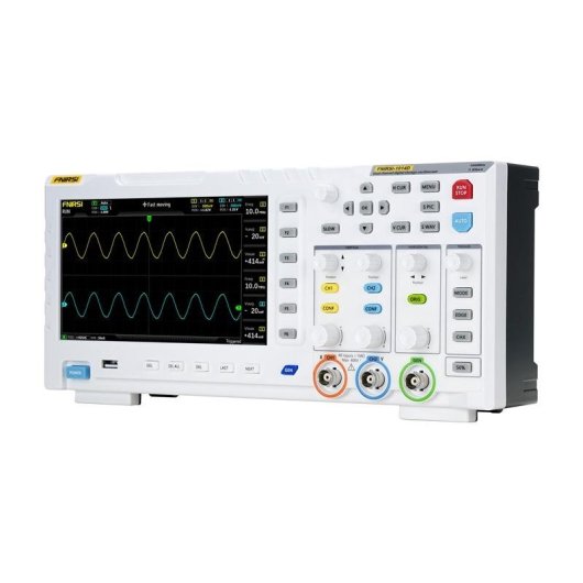 Osciloscopio FNIRSI 1014D 2 en 1 100 MHz 1 GSa/s 7" LCD