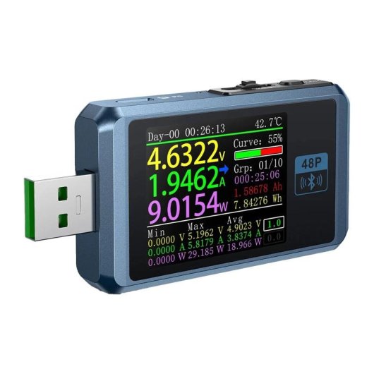 Tester de Puertos USB FNIRSI FNB48P BT con Bluetooth