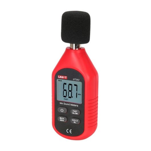 Medidor de sonido UNI-T UT353 30-130 dB con pantalla LCD retroiluminada