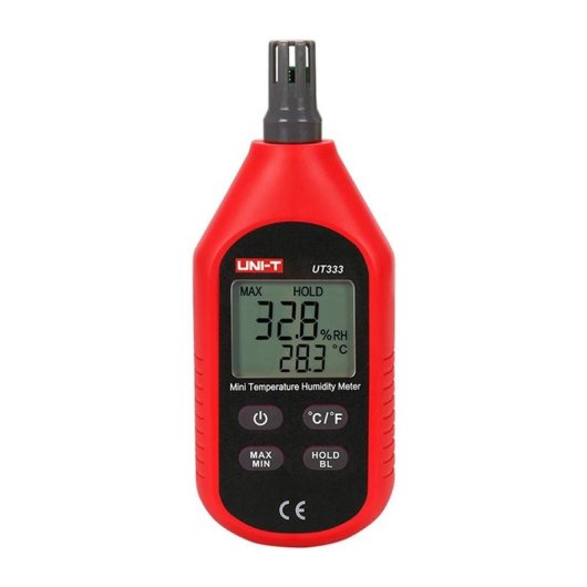 Medidor de temperatura y humedad UNI-T UT333 digital con retroiluminación