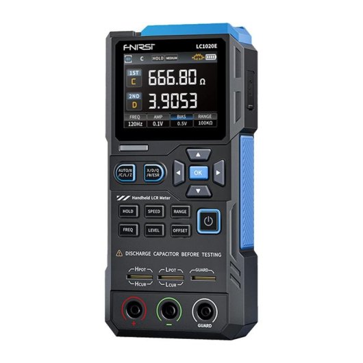 Medidor LCR FNIRSI LC1020E de alta precisión portátil