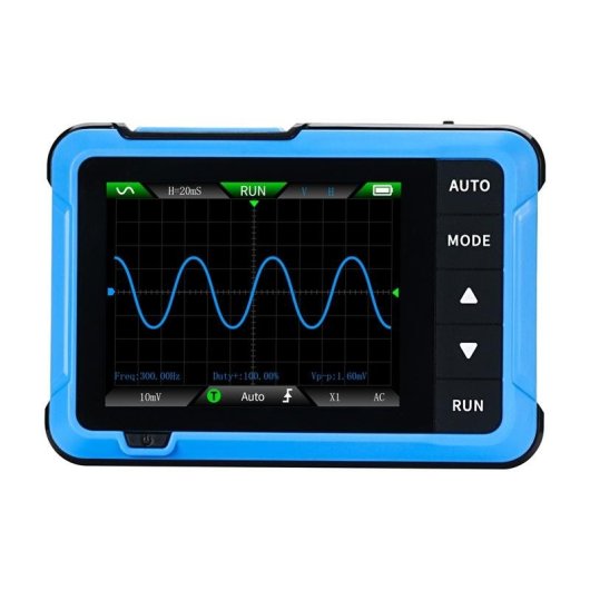 Osciloscopio Portátil FNIRSI DSO510 2 en 1 10 MHz Generador de Señales