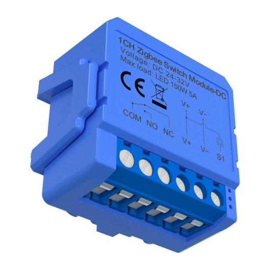 Interruttore Intelligente Avatto ZWSM16-DC32V-1 ZigBee con Contatto Secco e Controllo Remoto