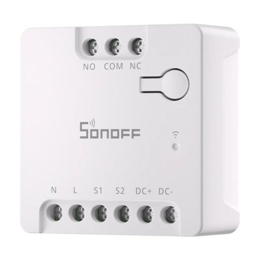 Relé Wi-Fi Sonoff MINI-D Matter Control puertas y calefacción Empotrable